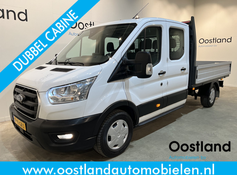 Ford Transit 2.0 TDCI L3H1 130 PK DC Dubbel Cabine Trend Open Laadbak / Euro 6 / Airco / Cruise Control / Trekhaak / CarPlay / 23.600 KM !! / BPM VRIJ !! - Furgoneta caja abierta, Furgoneta combi: foto 1 Ford Transit 2.0 TDCI L3H1 130 PK DC Dubbel Cabine Trend Open Laadbak / Euro 6 / Airco / Cruise Control / Trekhaak / CarPlay / 23.600 KM !! / BPM VRIJ !! - Furgoneta caja abierta, Furgoneta combi: foto 1