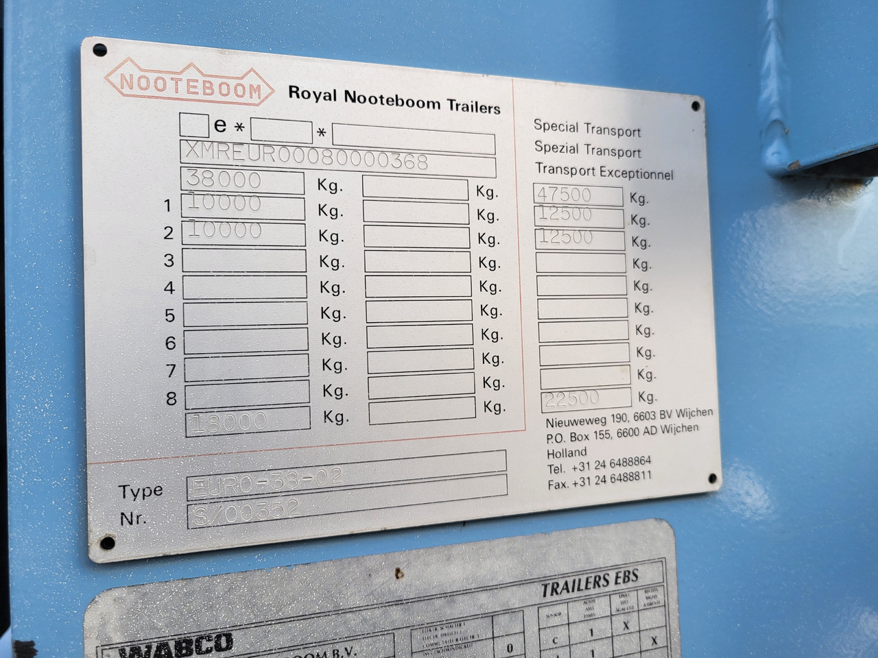Nooteboom - Semirremolque góndola rebajadas: foto 5 Nooteboom - Semirremolque góndola rebajadas: foto 5
