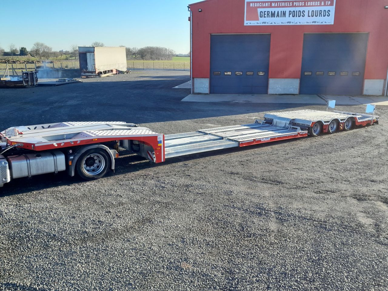 FGM FGM 32 plant carrier / low loader Semi-trailer - Semirremolque góndola rebajadas: foto 2 FGM FGM 32 plant carrier / low loader Semi-trailer - Semirremolque góndola rebajadas: foto 2