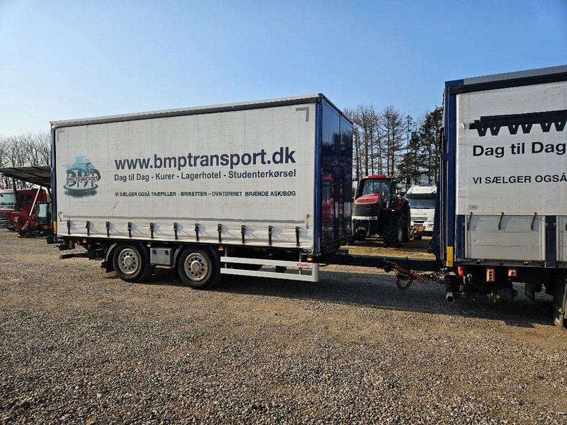 Plandex 2 akslet kærre med overkørsel og lift - Remolque con toldo: foto 4 Plandex 2 akslet kærre med overkørsel og lift - Remolque con toldo: foto 4