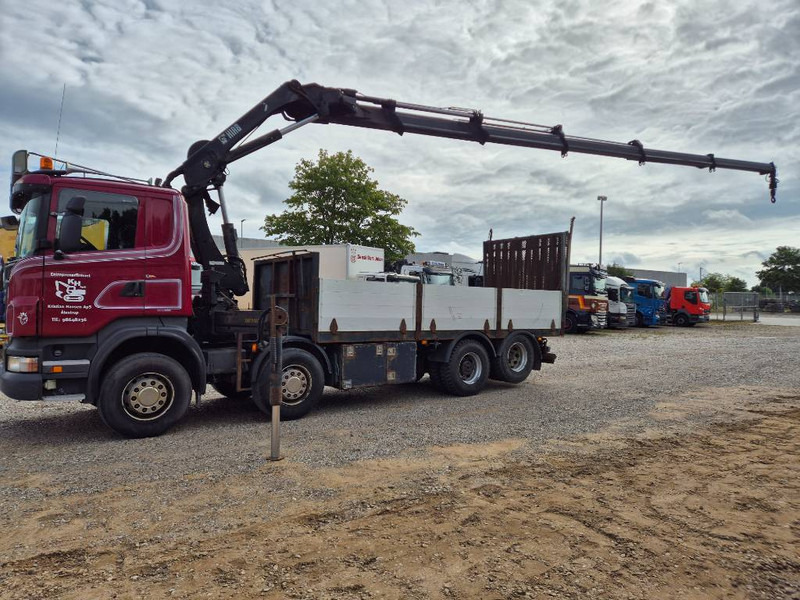 Scania R480 8x2/4 // Hiab 244 EP-5 // Hyd - ramp - Camión grúa: foto 1 Scania R480 8x2/4 // Hiab 244 EP-5 // Hyd - ramp - Camión grúa: foto 1