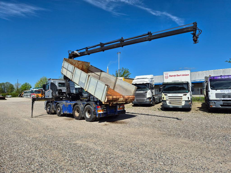 Volvo FH 460 8x2/4 //Hiab 166 E-4// 3 way tip - Camión grúa: foto 3 Volvo FH 460 8x2/4 //Hiab 166 E-4// 3 way tip - Camión grúa: foto 3