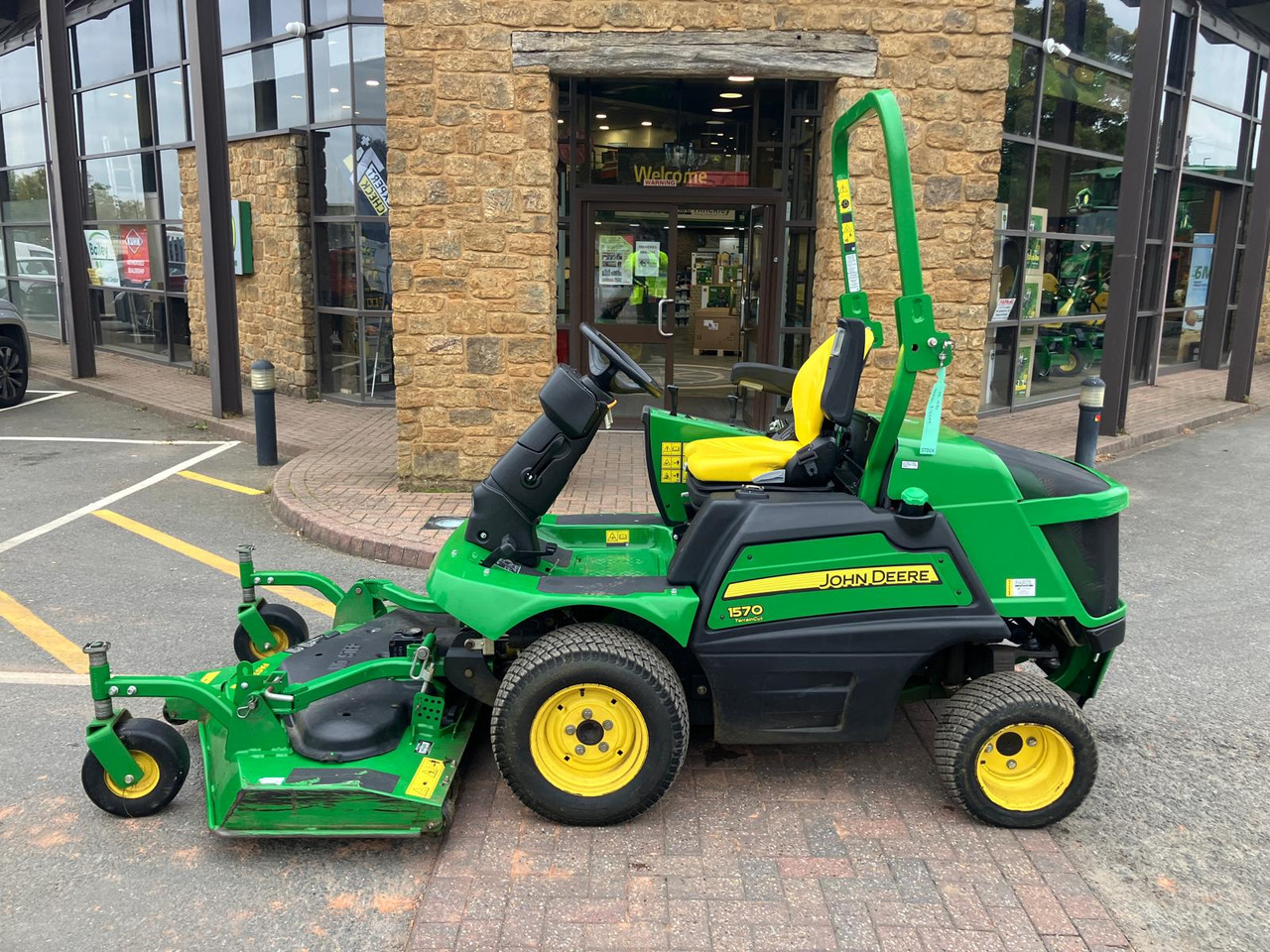 Johjn Deere 1570 Out front mower - Cortacésped: foto 1 Johjn Deere 1570 Out front mower - Cortacésped: foto 1