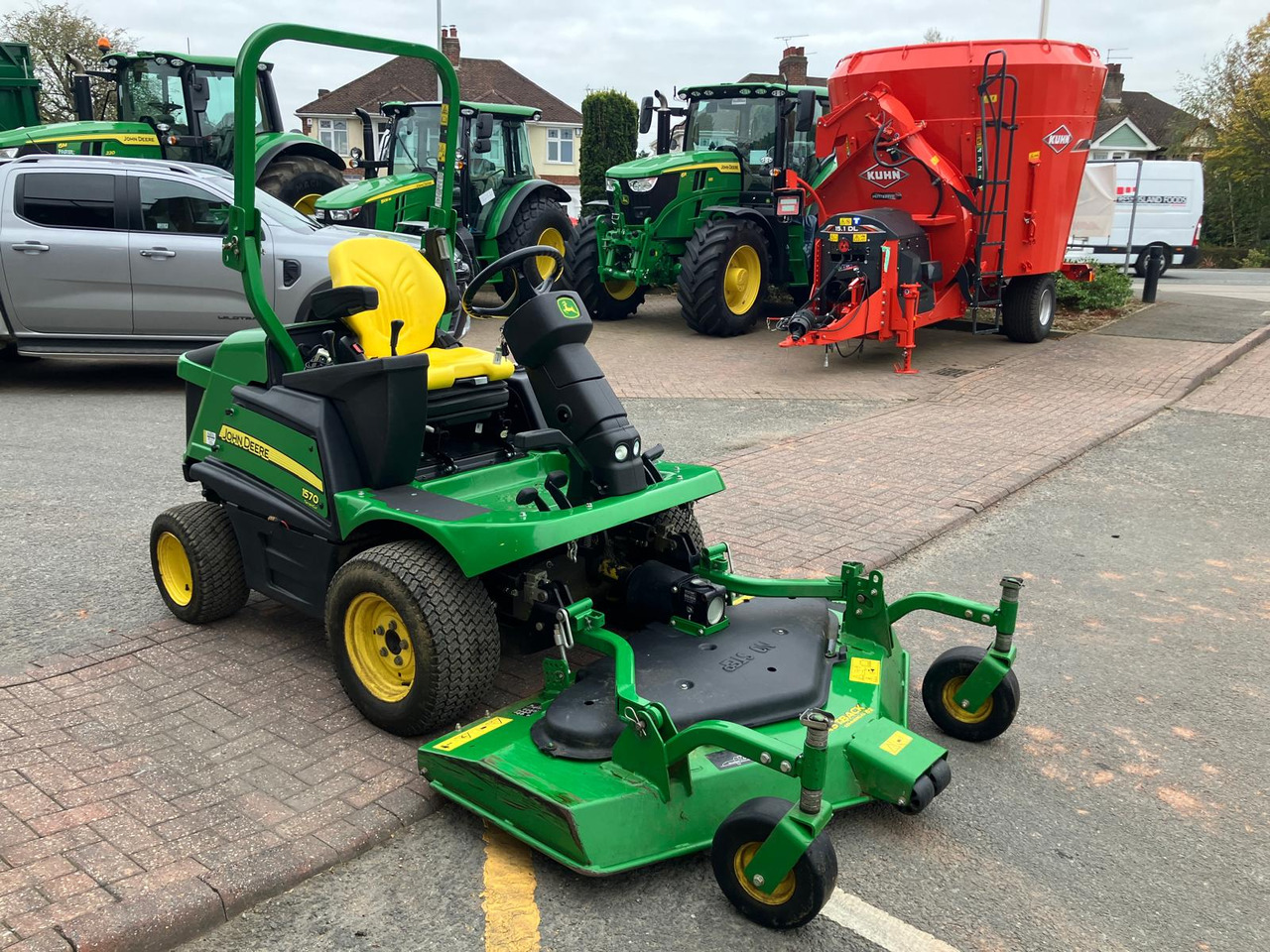 Johjn Deere 1570 Out front mower - Cortacésped: foto 3 Johjn Deere 1570 Out front mower - Cortacésped: foto 3