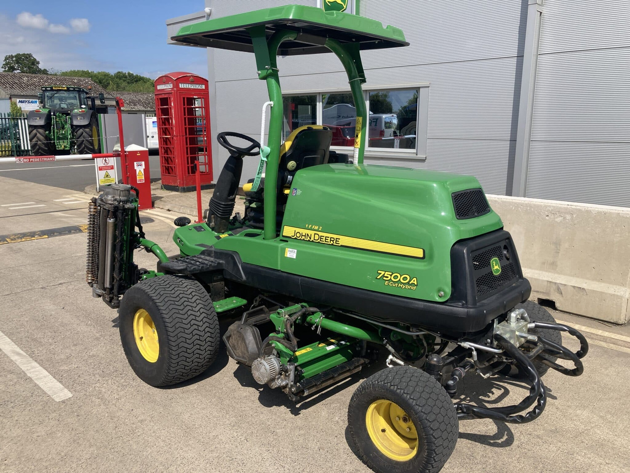 John Deere 7500AE fairway mower - Cortacésped: foto 3 John Deere 7500AE fairway mower - Cortacésped: foto 3