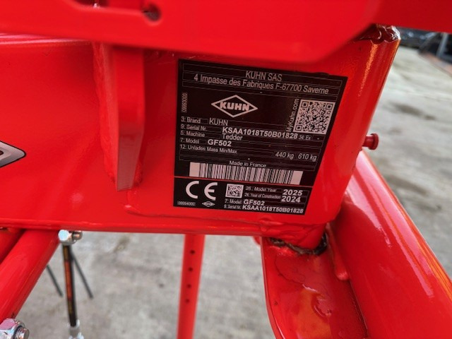 Kuhn GF502 Tedder - Henificadora: foto 5 Kuhn GF502 Tedder - Henificadora: foto 5
