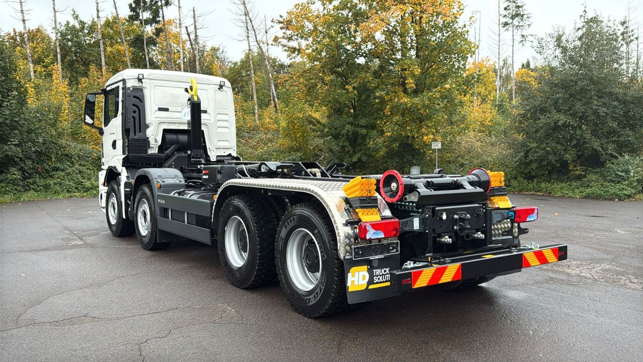 MAN TGS 35.480 8x4 Euro6e Hiab MultLift Abrollkipper - Camión multibasculante, Camión grúa: foto 3 MAN TGS 35.480 8x4 Euro6e Hiab MultLift Abrollkipper - Camión multibasculante, Camión grúa: foto 3