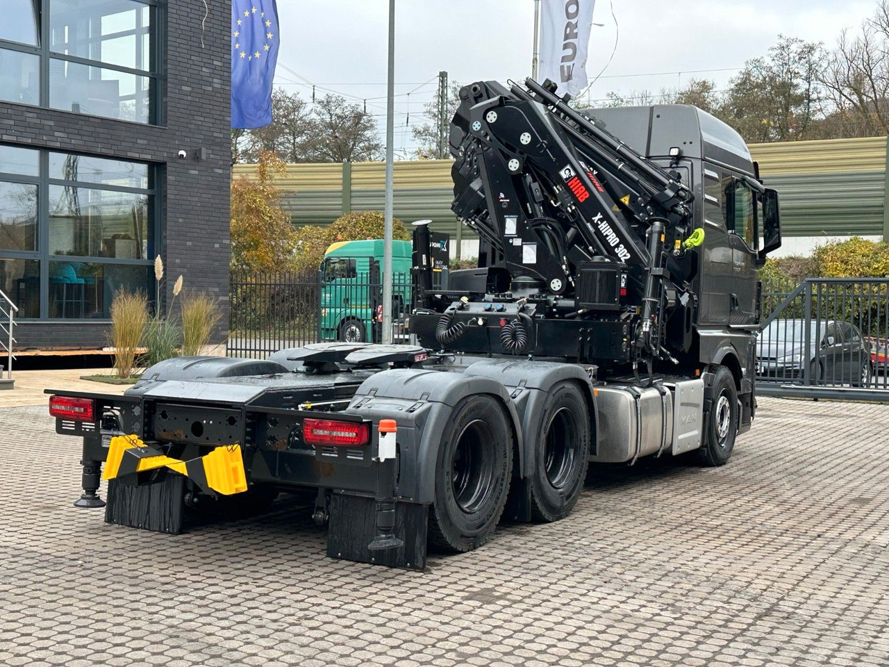 Leasing de  MAN TGX 26.580 6x4 Kran Hiab 302-6 + Jib-4 MAN TGX 26.580 6x4 Kran Hiab 302-6 + Jib-4: foto 12