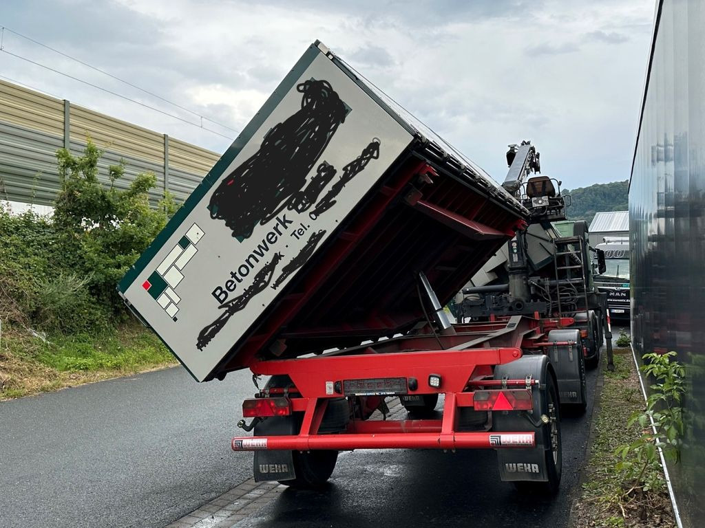 Camión volquete, Camión grúa Mercedes-Benz 2545 6x2 Euro6 2-Seiten-Kipper ATLAS 145 KRAN: foto 15