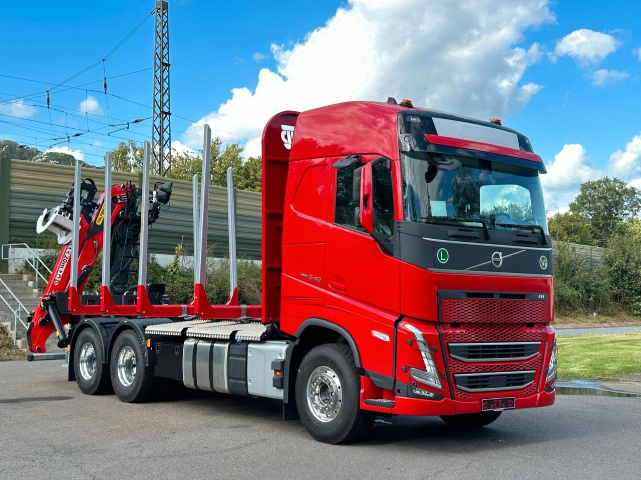 Volvo FH 540 6x4 LogLift EPSILON - Camión forestal, Camión grúa: foto 1 Volvo FH 540 6x4 LogLift EPSILON - Camión forestal, Camión grúa: foto 1