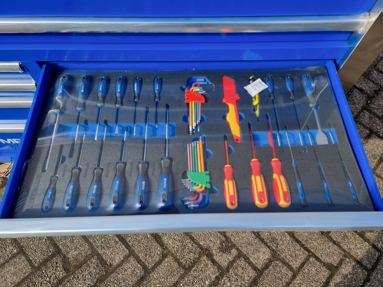 Metallo Mega Jumbo Gereedschapskist - Nieuw, 11 lades waarvan 9 gevuld met gereedschap - Equipo de taller: foto 5 Metallo Mega Jumbo Gereedschapskist - Nieuw, 11 lades waarvan 9 gevuld met gereedschap - Equipo de taller: foto 5