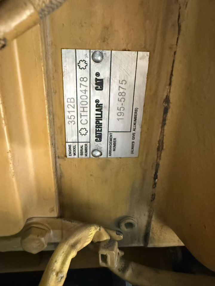 CATPILLAR 3512B - Maquinaria industrial, Generador industriale: foto 2 CATPILLAR 3512B - Maquinaria industrial, Generador industriale: foto 2