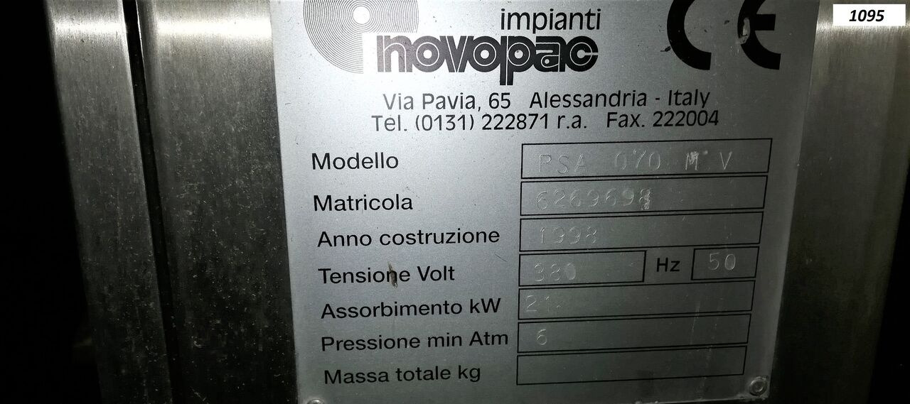 Novopac PSA 070 M V - Máquina de embalaje: foto 3 Novopac PSA 070 M V - Máquina de embalaje: foto 3