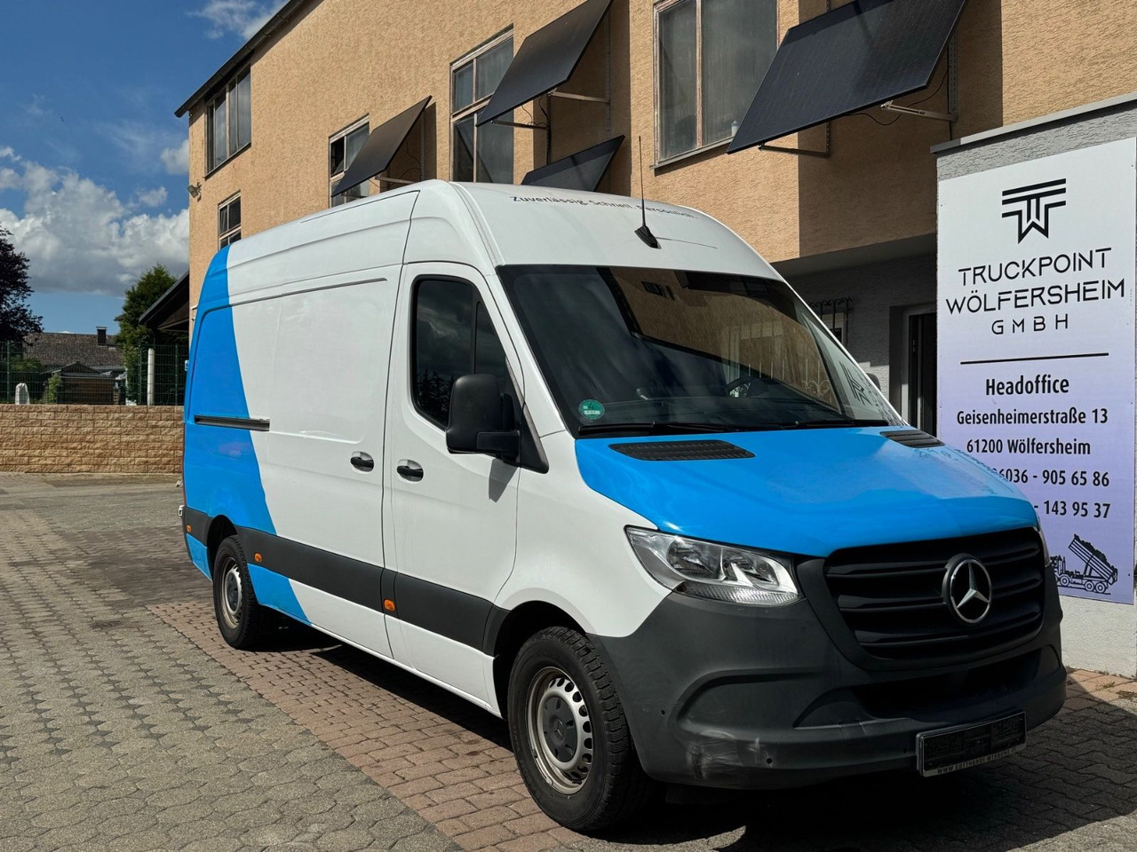 Mercedes-Benz Sprinter 317/inkl.Werkstattregale- Sortimo - Furgón: foto 1 Mercedes-Benz Sprinter 317/inkl.Werkstattregale- Sortimo - Furgón: foto 1