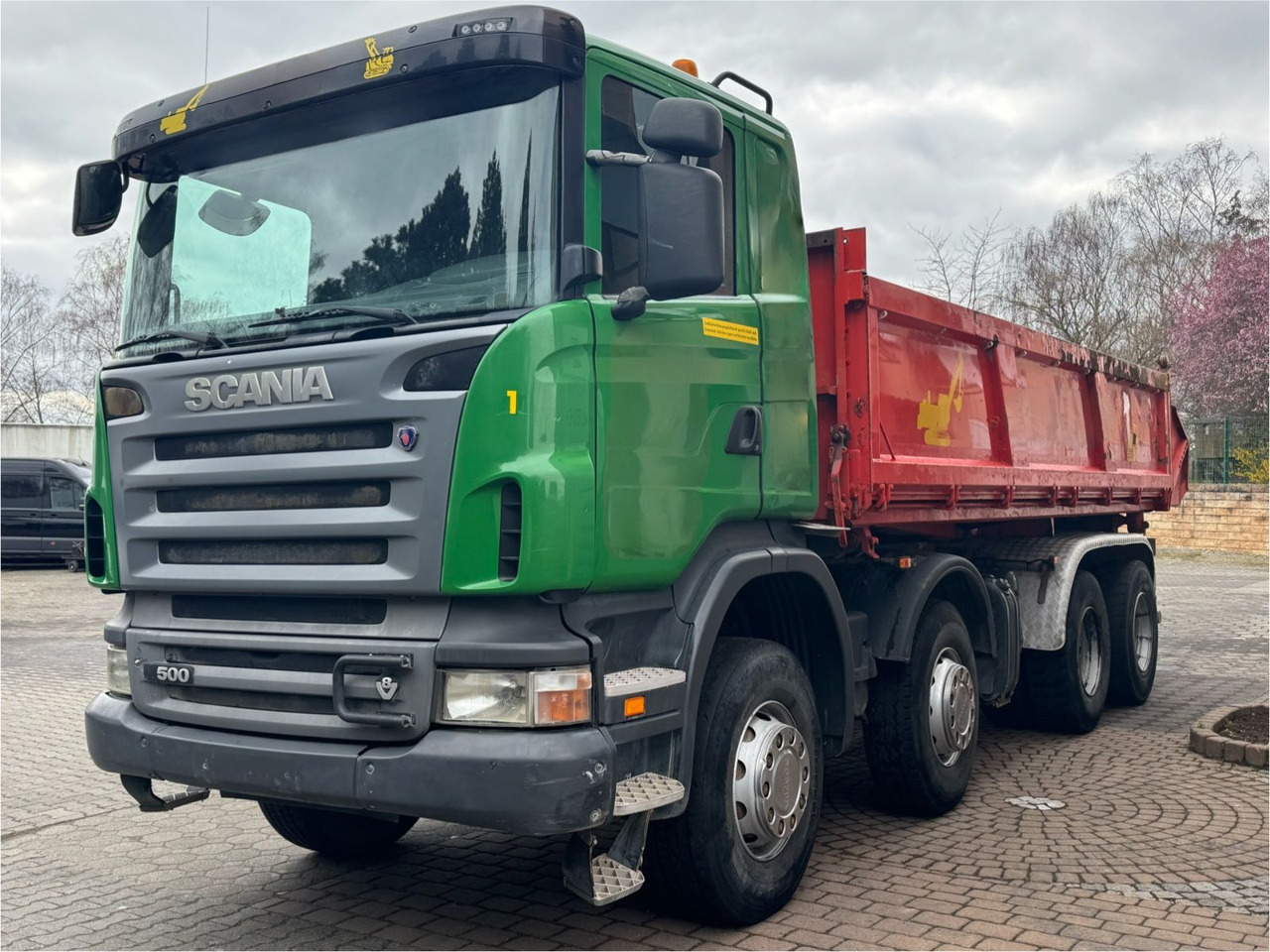 Scania R500/V8/BB/KLIMA/8x4/Dautel/Top-Zustand! - Camión volquete: foto 2 Scania R500/V8/BB/KLIMA/8x4/Dautel/Top-Zustand! - Camión volquete: foto 2