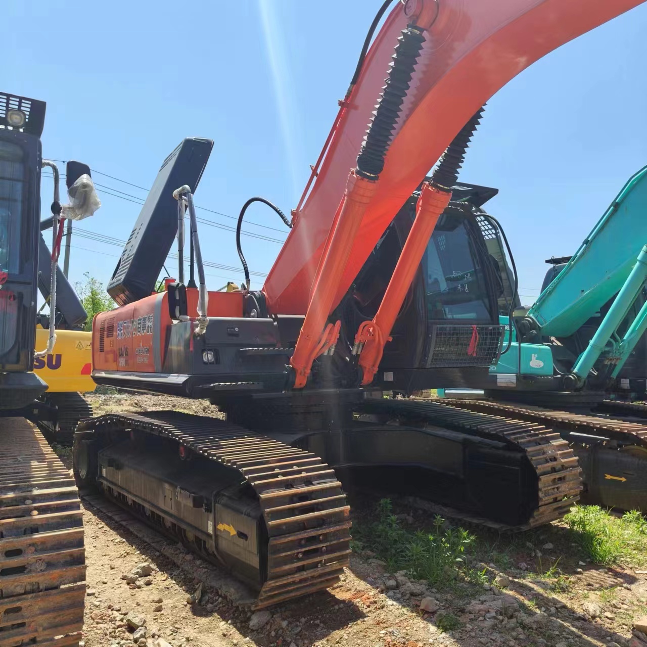 Excavadora de cadenas HITACHI ZX350: foto 8