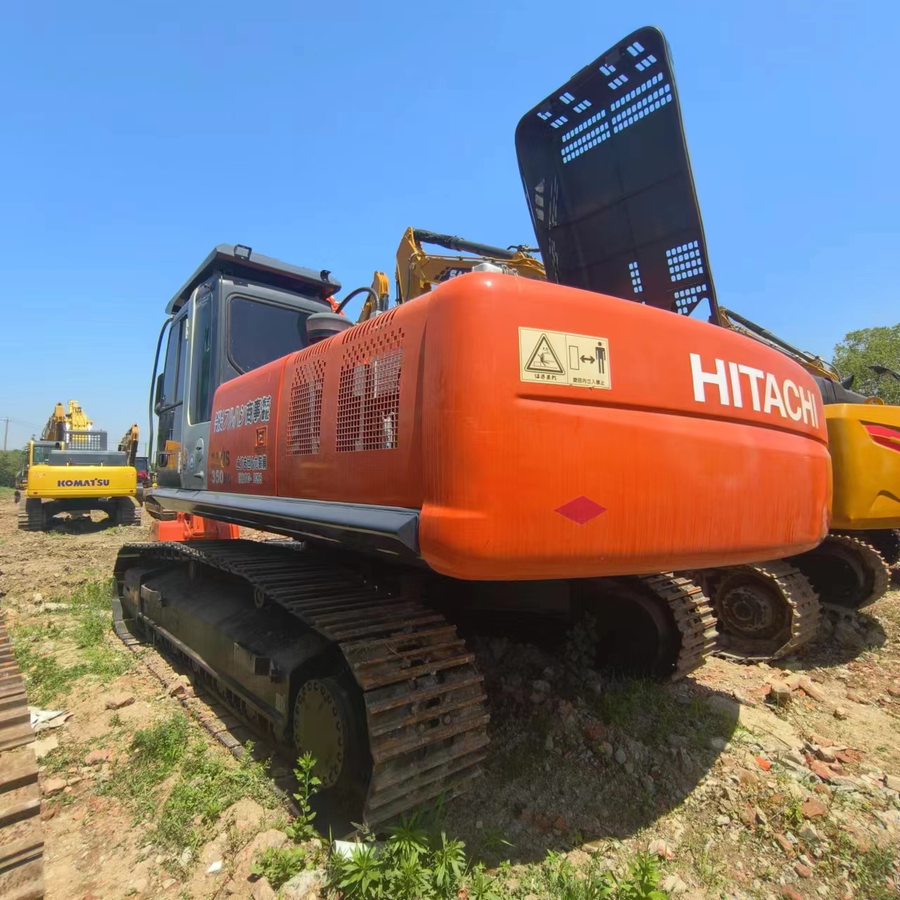 Excavadora de cadenas HITACHI ZX350: foto 7