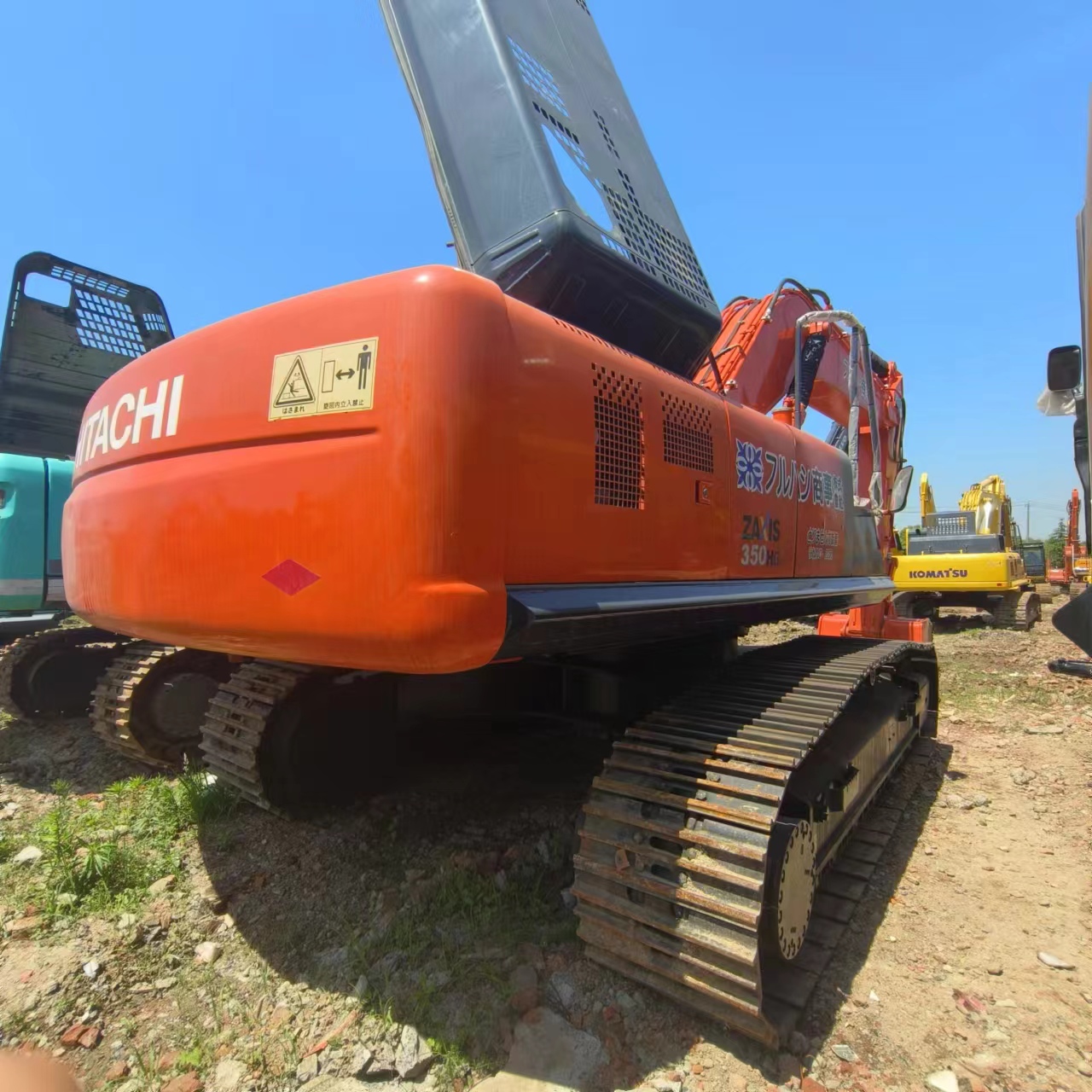 Excavadora de cadenas HITACHI ZX350: foto 10