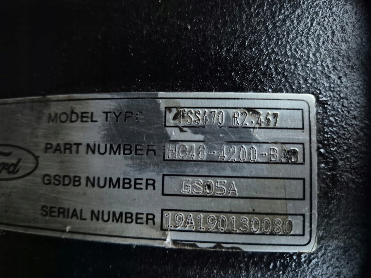 FORD WKŁAD MOSTU DYFER GŁÓWKA FORD F-MAX 500 CARGO FSS470 R2.467 HC 46-4200-BAB - Diferencial para Camión: foto 3 FORD WKŁAD MOSTU DYFER GŁÓWKA FORD F-MAX 500 CARGO FSS470 R2.467 HC 46-4200-BAB - Diferencial para Camión: foto 3