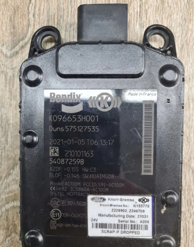 KNORR-BREMSE K096653H001 575127535 210101163 54087259C K155778 Z228902 Z246709 - Sensor: foto 3 KNORR-BREMSE K096653H001 575127535 210101163 54087259C K155778 Z228902 Z246709 - Sensor: foto 3