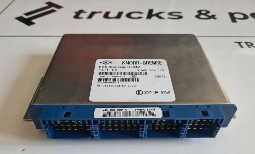 STEROWNIK KOMPUTER KASETA EBS FORD F-MAX 500 TRUCKS EURO 6 0486106137 MH3T05200071 - Unidad de control: foto 3 STEROWNIK KOMPUTER KASETA EBS FORD F-MAX 500 TRUCKS EURO 6 0486106137 MH3T05200071 - Unidad de control: foto 3