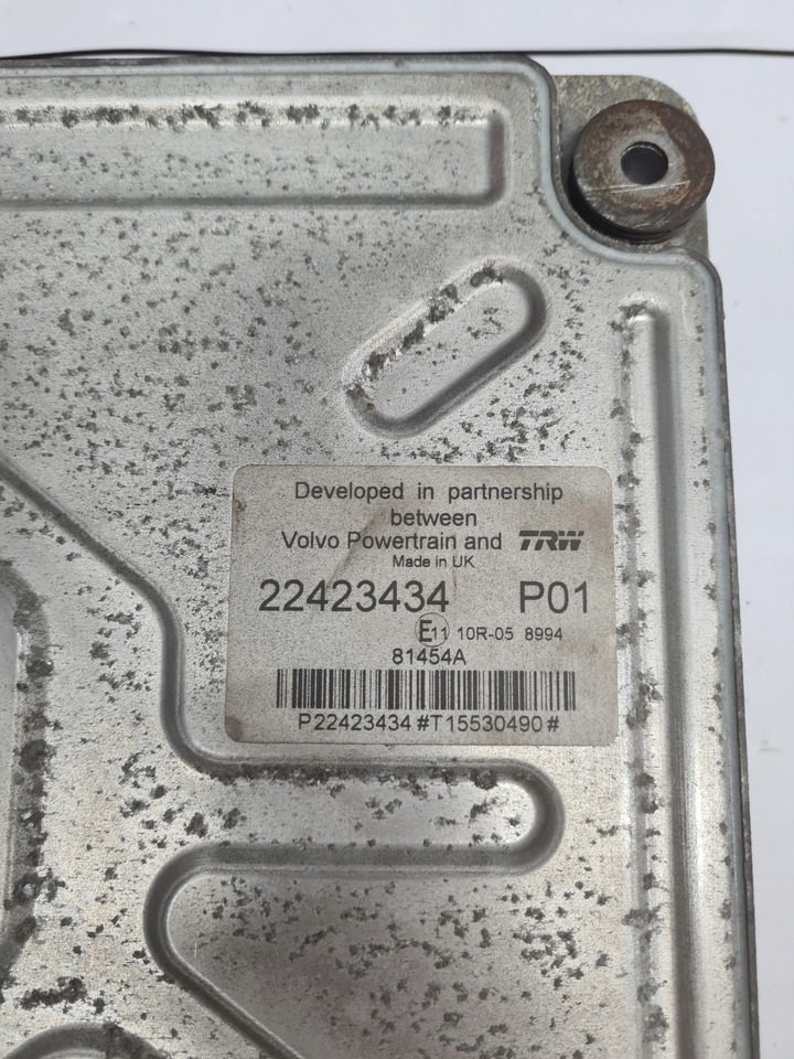 VOLVO KASETA KOMPUTER SILNIKA RENAULT GAMA T RANGE VOLVO FH 4 FM 4 22423434 P01 - Unidad de control para Camión: foto 5 VOLVO KASETA KOMPUTER SILNIKA RENAULT GAMA T RANGE VOLVO FH 4 FM 4 22423434 P01 - Unidad de control para Camión: foto 5