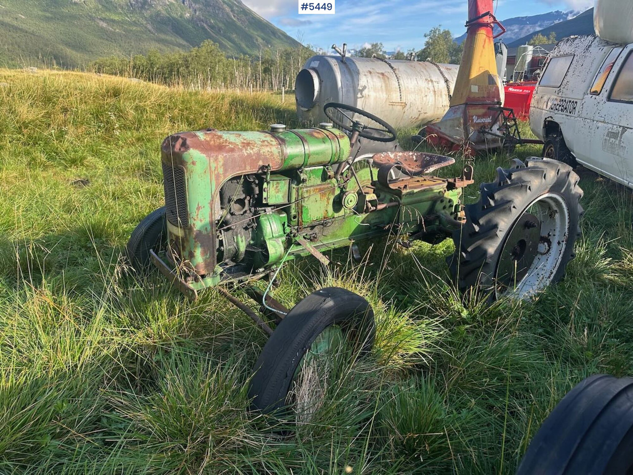 1950 Holder B10/D veteran tractor. Rep object. - Tractor: foto 1 1950 Holder B10/D veteran tractor. Rep object. - Tractor: foto 1