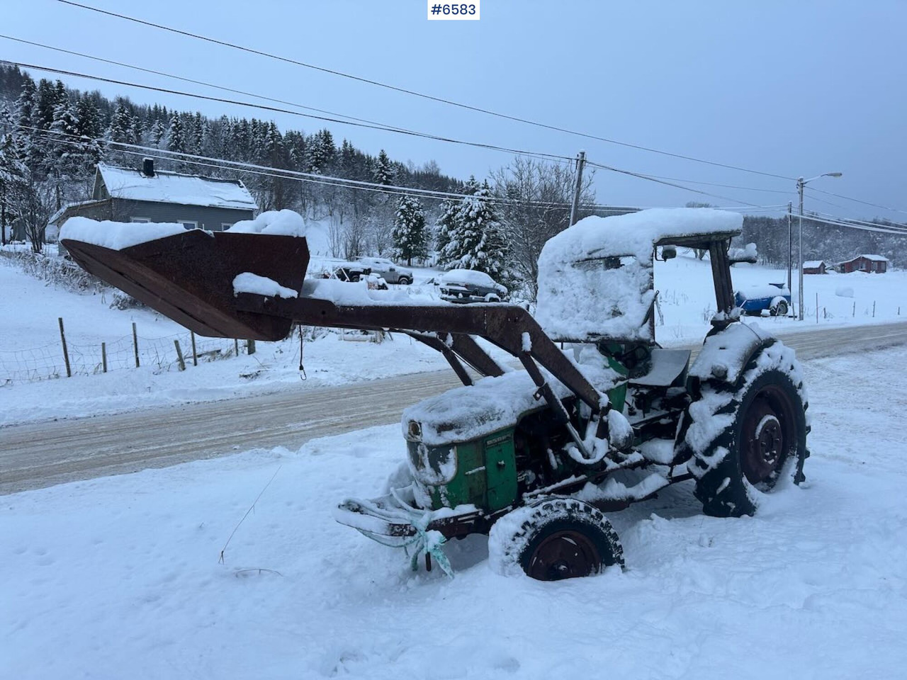 1969 Deutz D5005 tractor w/ front loader. Rep. object. - Tractor: foto 3 1969 Deutz D5005 tractor w/ front loader. Rep. object. - Tractor: foto 3
