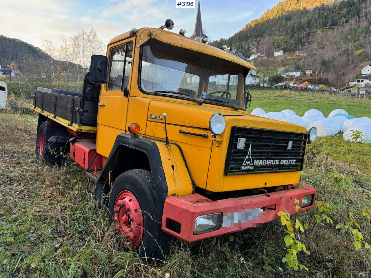 1974 Magirus Deutz 160 D 12 - Camión caja abierta: foto 1 1974 Magirus Deutz 160 D 12 - Camión caja abierta: foto 1