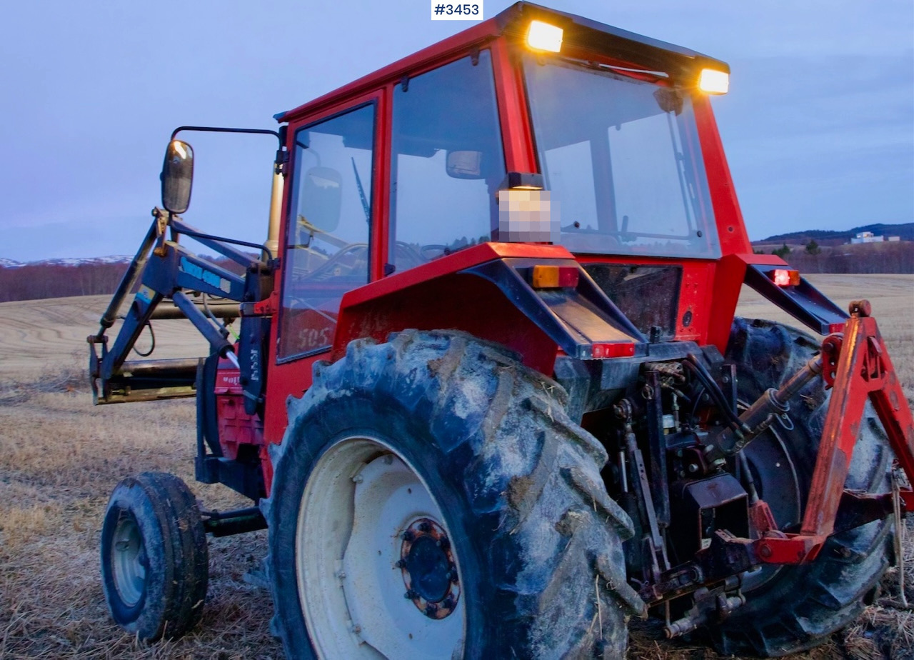 1984 Valmet 505 turbo w/ Front loader - Tractor: foto 4 1984 Valmet 505 turbo w/ Front loader - Tractor: foto 4