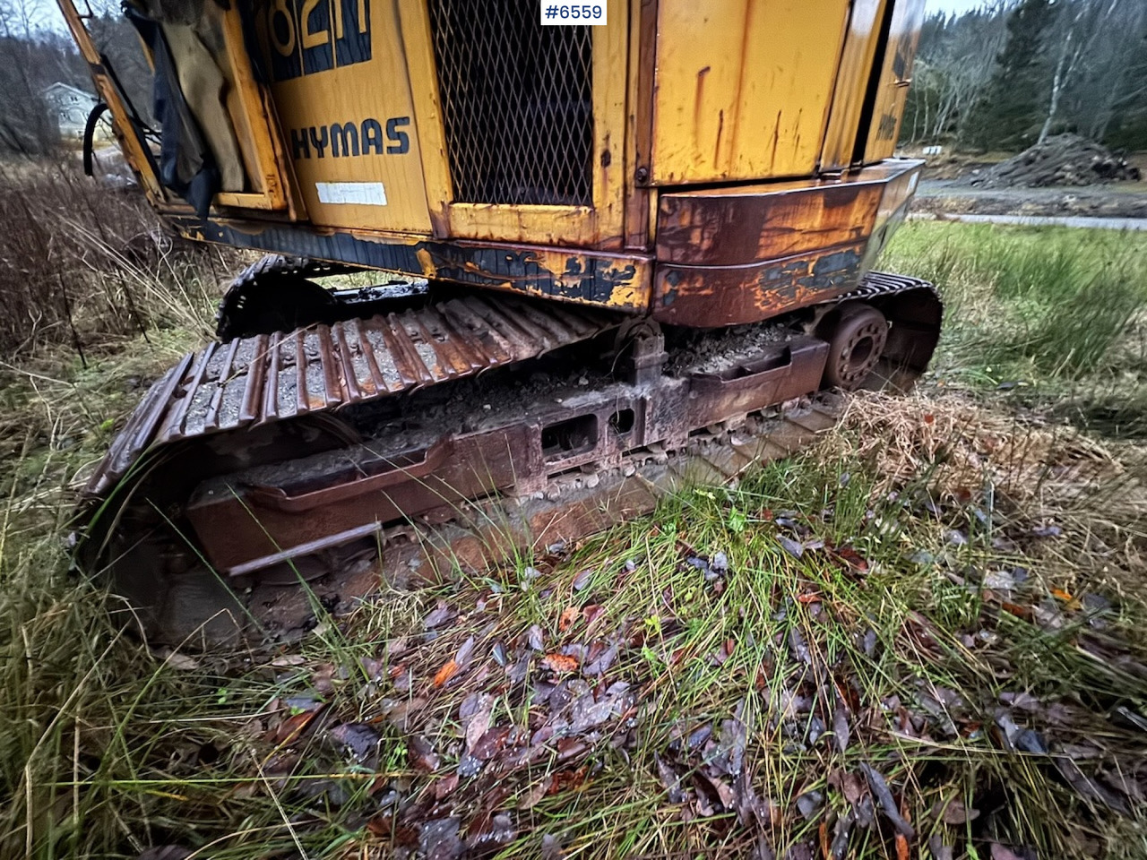 Excavadora 1985 Hymas 82R excavator w/ toothed bucket and narrow bucket!: foto 13