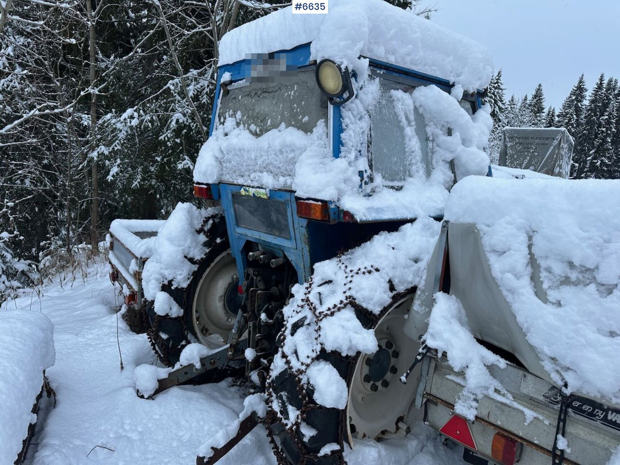 1985 Iseki 4451 tractor w/ front loader. - Tractor: foto 4 1985 Iseki 4451 tractor w/ front loader. - Tractor: foto 4