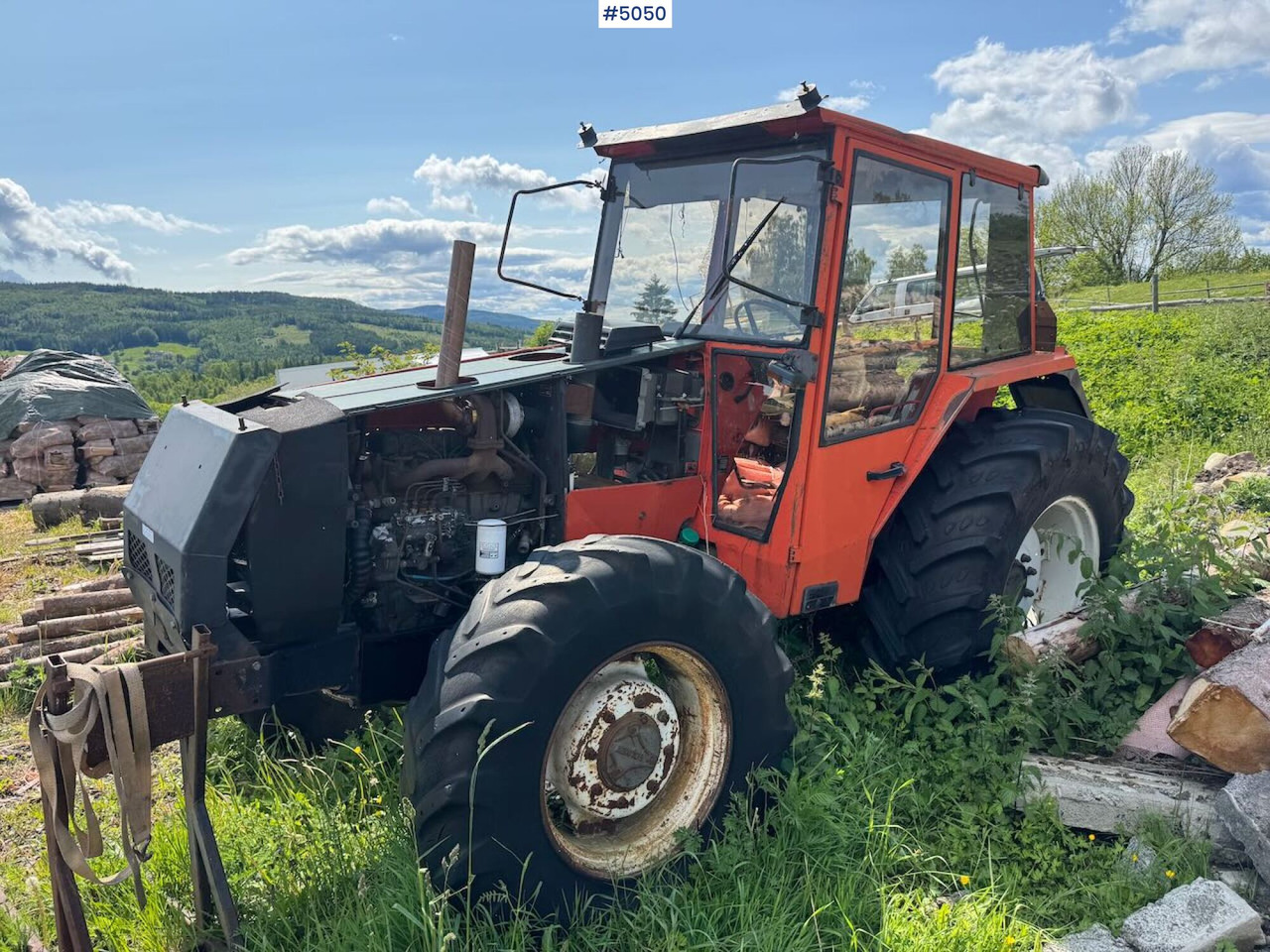 1985 Valmet 705 Turbo rep. Object - Tractor: foto 3 1985 Valmet 705 Turbo rep. Object - Tractor: foto 3