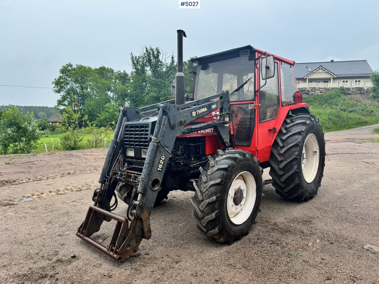 1985 Volvo Valmet 805 Turbo 4x4 w/ Front loader - Tractor: foto 2 1985 Volvo Valmet 805 Turbo 4x4 w/ Front loader - Tractor: foto 2