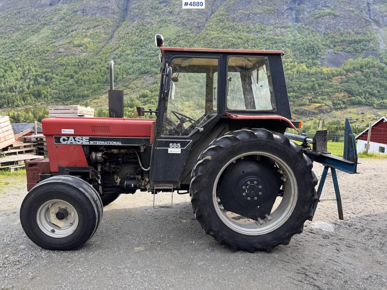 1986 Case International 585 - Tractor: foto 2 1986 Case International 585 - Tractor: foto 2