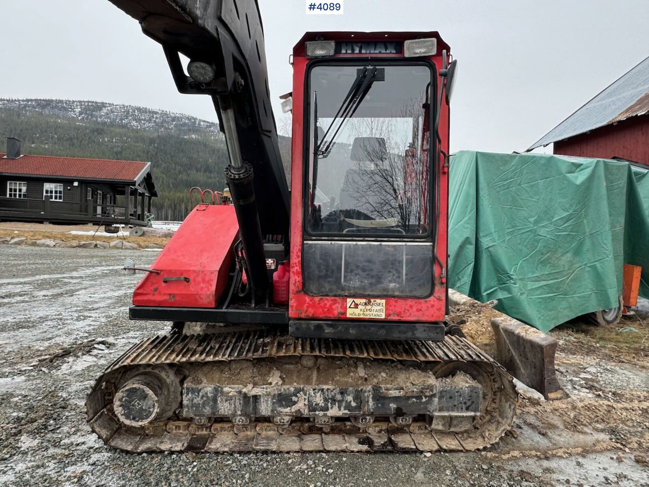1990 Hymas 8200 Tracked excavator w/ digging bucket - Excavadora: foto 1 1990 Hymas 8200 Tracked excavator w/ digging bucket - Excavadora: foto 1