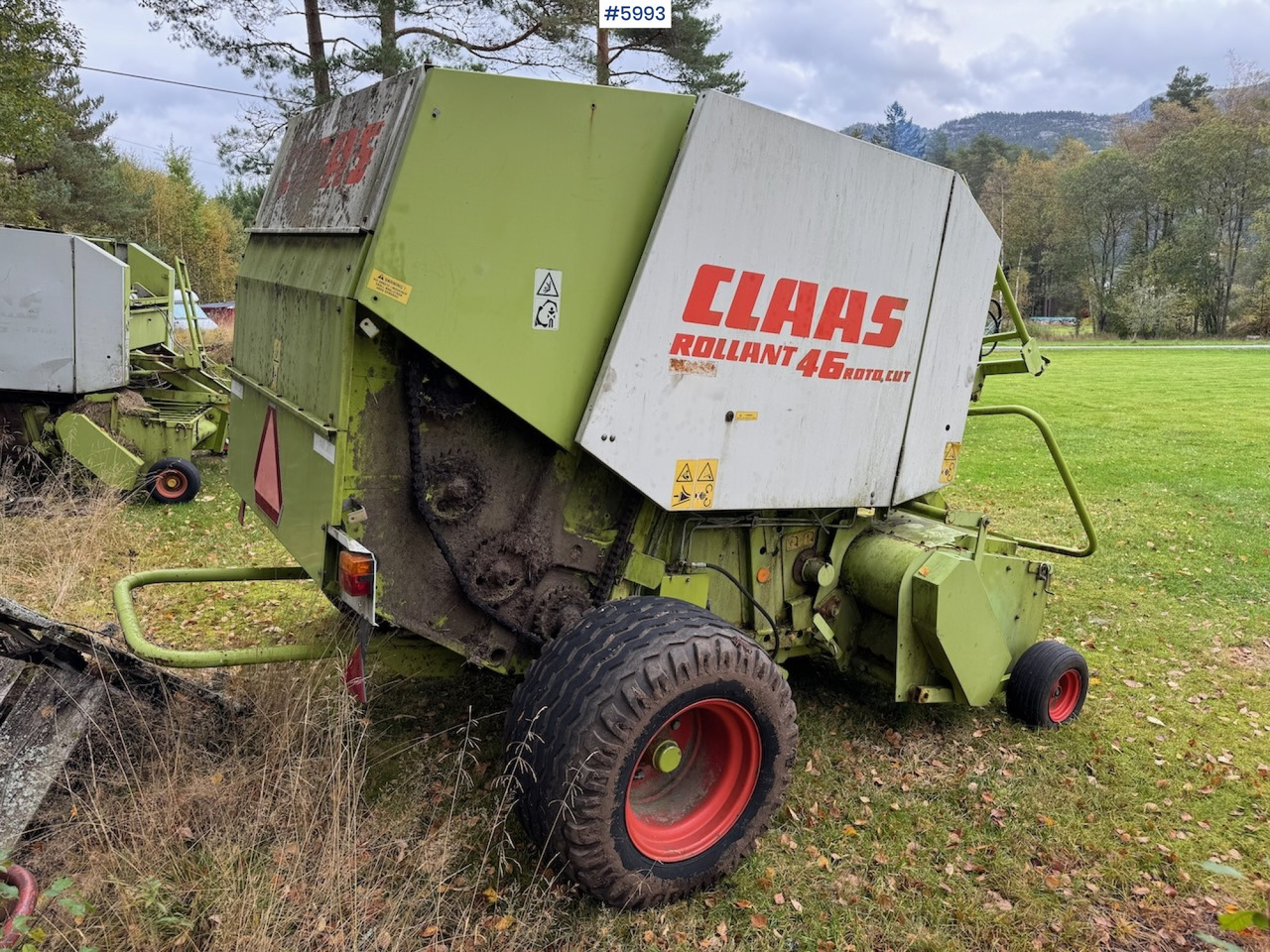 1999 Claas Rollant 46 Rotocut and a dividing baler. - Maquinaria de henificación: foto 5 1999 Claas Rollant 46 Rotocut and a dividing baler. - Maquinaria de henificación: foto 5