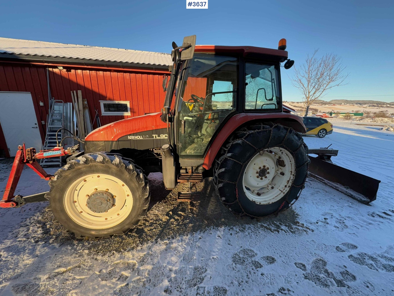 1999 New Holland TL90 with chain for sale! - Tractor: foto 3 1999 New Holland TL90 with chain for sale! - Tractor: foto 3