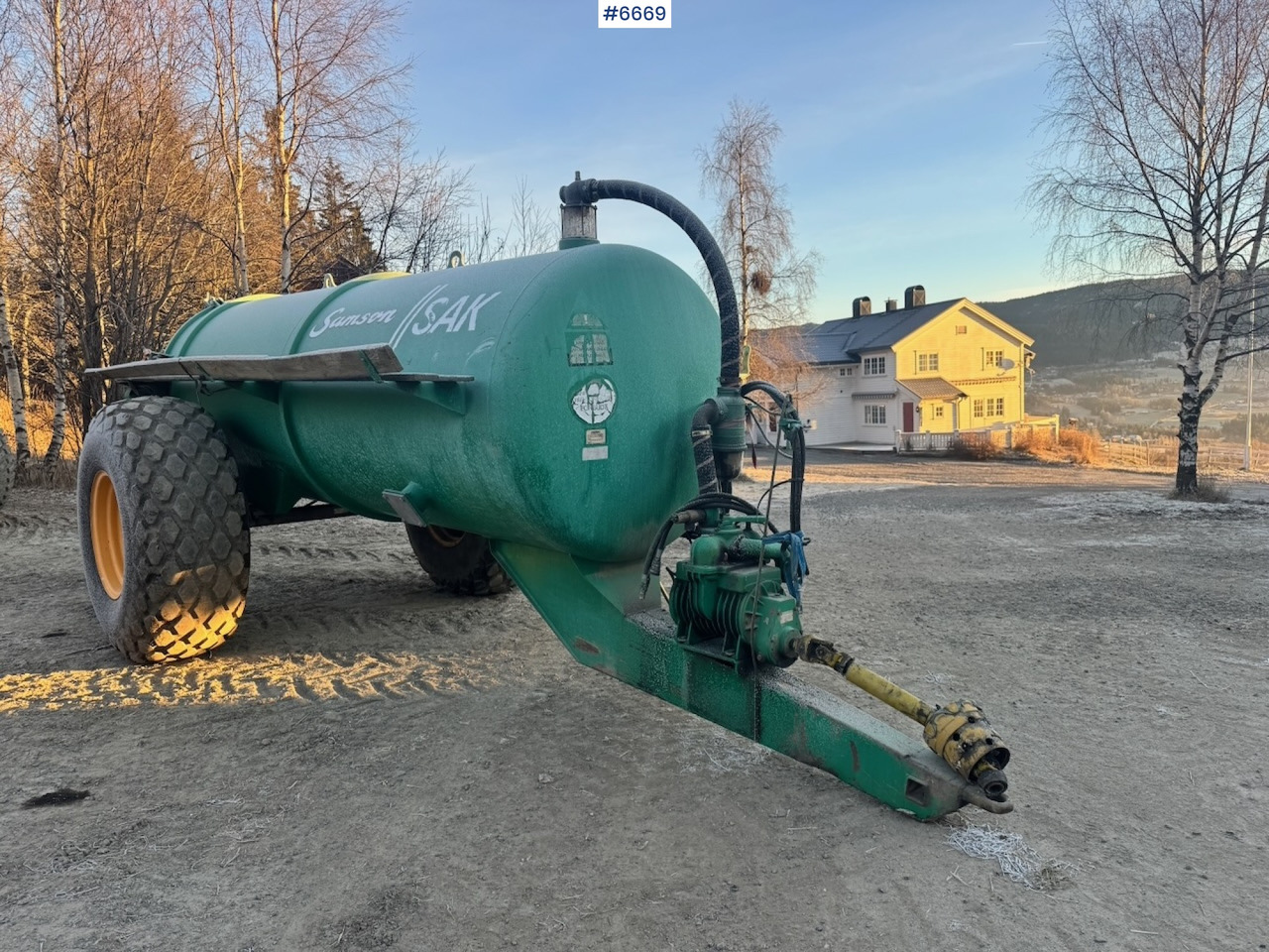 2000 Case FV88E-1 Fertilizer wagon. - Cuba de purín: foto 4 2000 Case FV88E-1 Fertilizer wagon. - Cuba de purín: foto 4