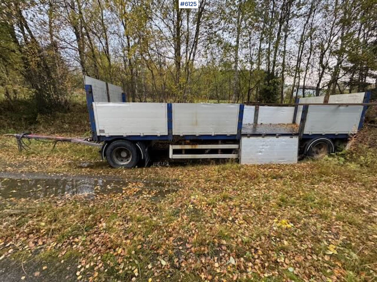2001 Istrail 3 axle flatbed trailer - Remolque góndola rebajadas: foto 5 2001 Istrail 3 axle flatbed trailer - Remolque góndola rebajadas: foto 5