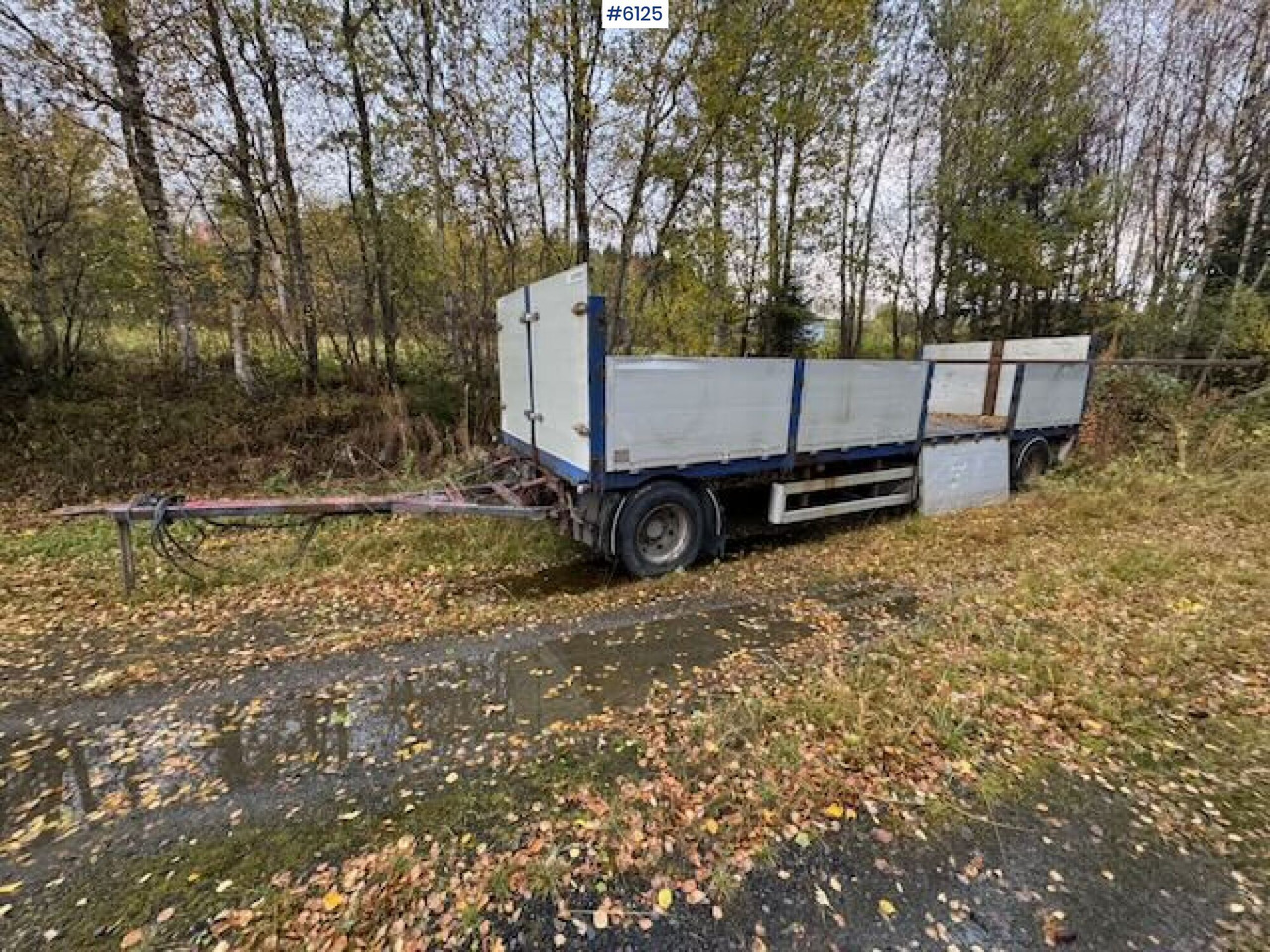 2001 Istrail 3 axle flatbed trailer - Remolque góndola rebajadas: foto 1 2001 Istrail 3 axle flatbed trailer - Remolque góndola rebajadas: foto 1