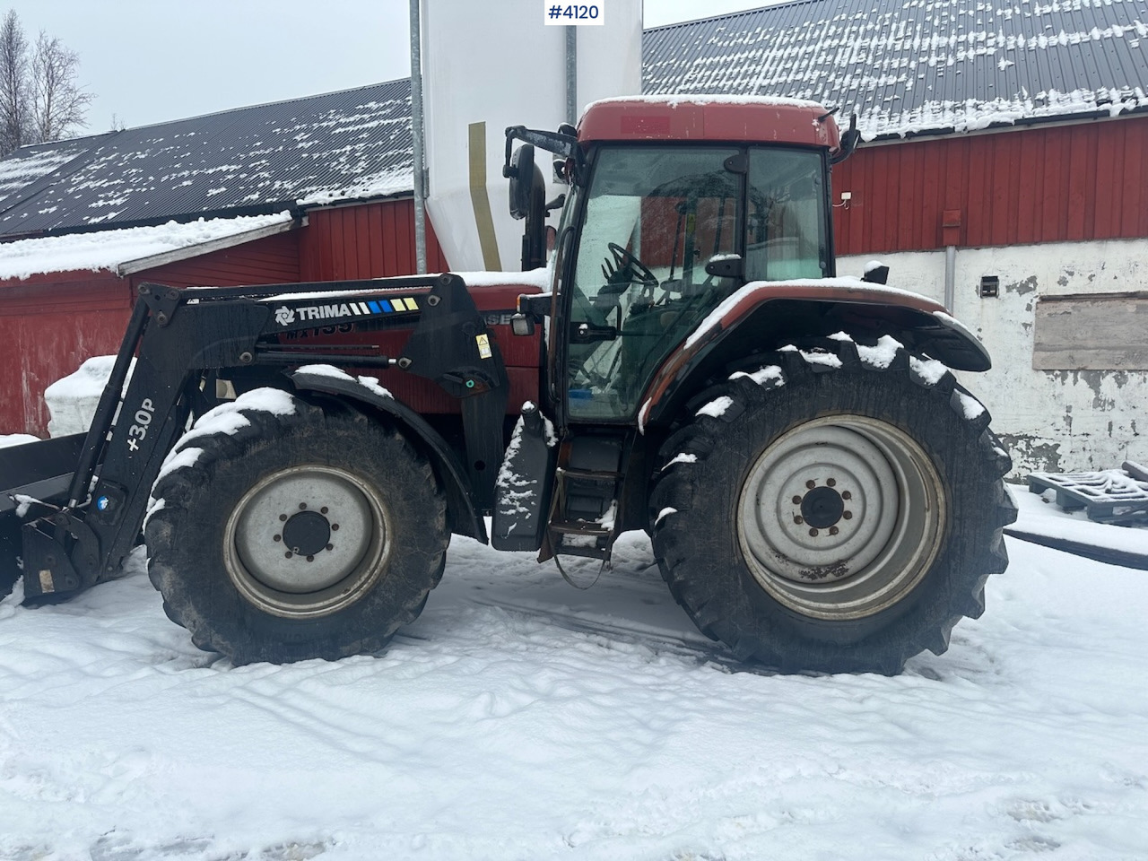 2002 CASE MX 135 MAXXUM 4x4 tractor with front loader. - Tractor: foto 3 2002 CASE MX 135 MAXXUM 4x4 tractor with front loader. - Tractor: foto 3