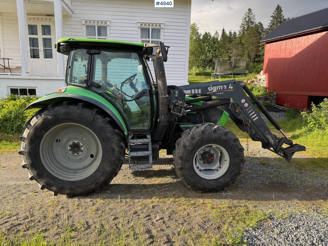 2006 Deutz-Fahr Agrotron K90 w/front loader. - Tractor: foto 5 2006 Deutz-Fahr Agrotron K90 w/front loader. - Tractor: foto 5