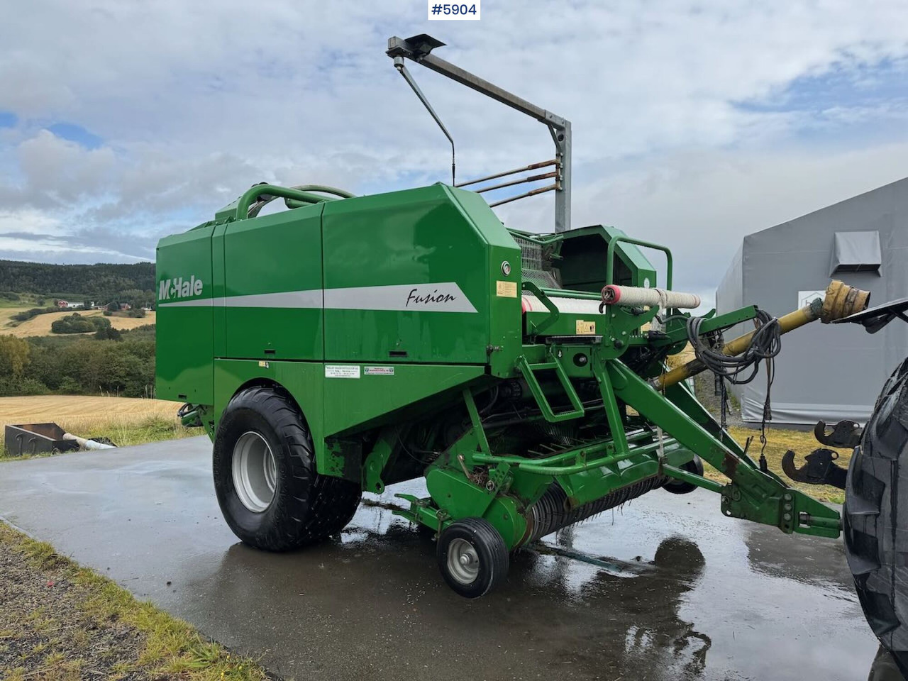 2006 McHale Fusion Kombipresse - Maquinaria de henificación: foto 1 2006 McHale Fusion Kombipresse - Maquinaria de henificación: foto 1