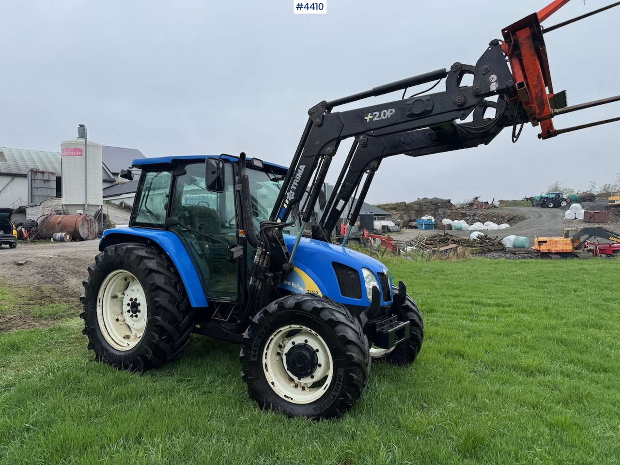 2006 New Holland TL100 A w/Front Loader. - Tractor: foto 1 2006 New Holland TL100 A w/Front Loader. - Tractor: foto 1