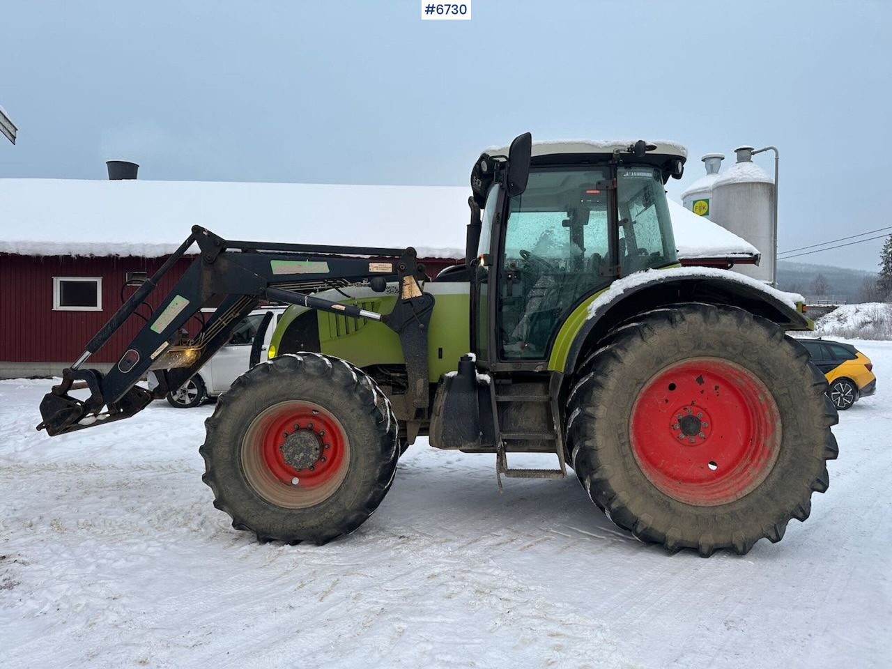 2007 Claas Ares 697 4x4 with front loader. SEE VIDEO. - Tractor: foto 2 2007 Claas Ares 697 4x4 with front loader. SEE VIDEO. - Tractor: foto 2