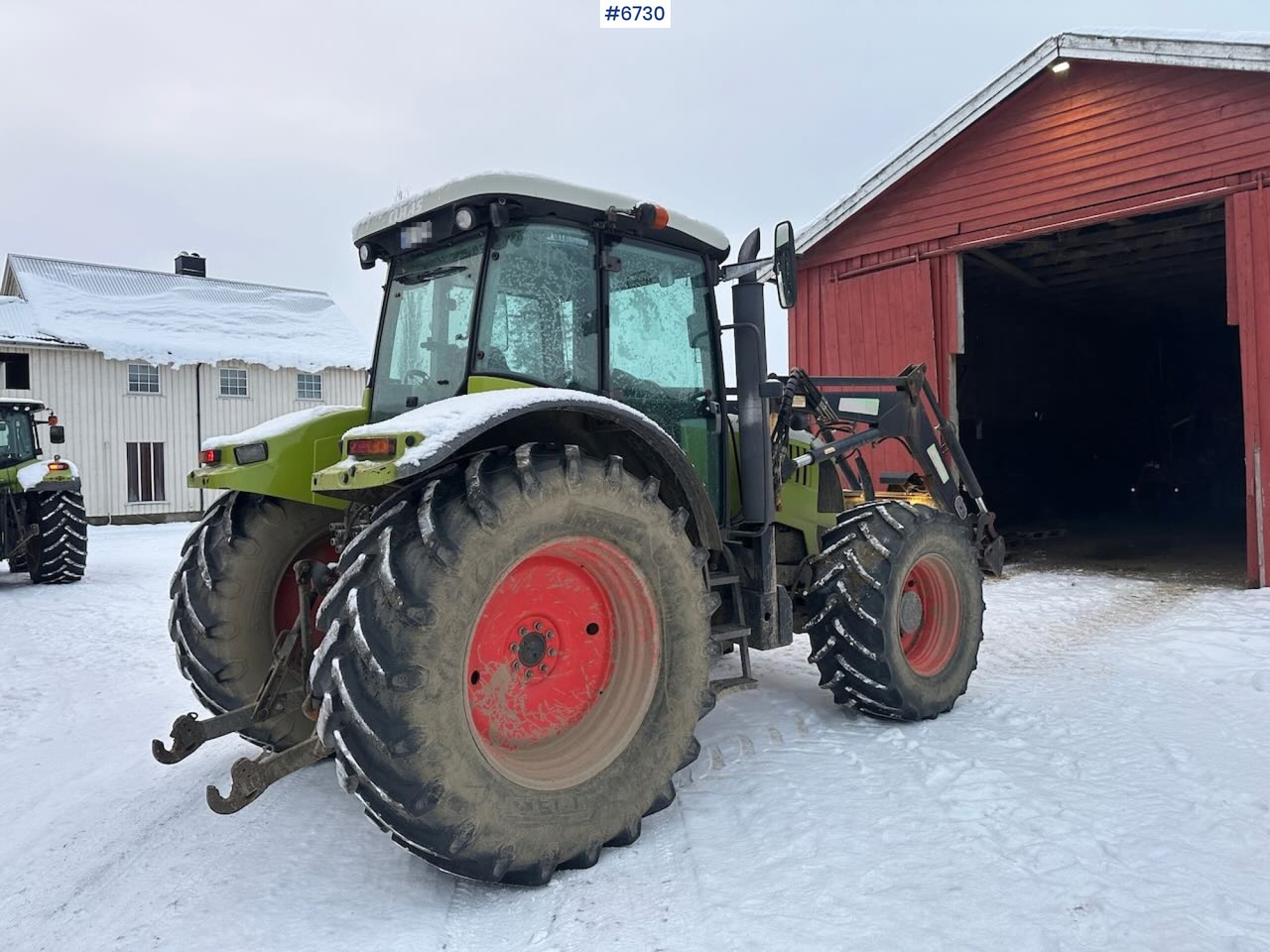 2007 Claas Ares 697 4x4 with front loader. SEE VIDEO. - Tractor: foto 5 2007 Claas Ares 697 4x4 with front loader. SEE VIDEO. - Tractor: foto 5
