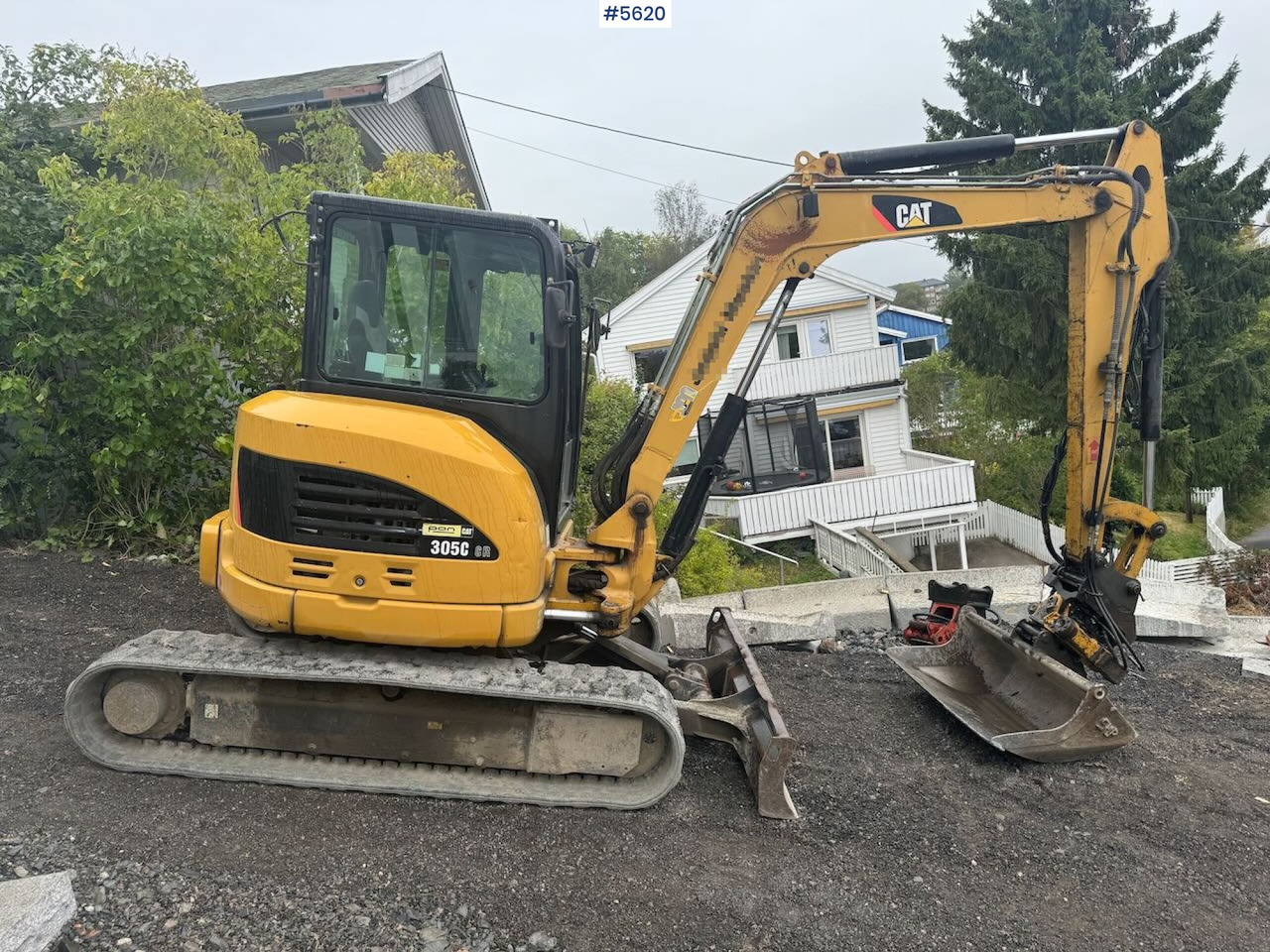 2008 CAT 305C CR Tracked Excavator with Tilt and 2 Buckets - Miniexcavadora: foto 4 2008 CAT 305C CR Tracked Excavator with Tilt and 2 Buckets - Miniexcavadora: foto 4