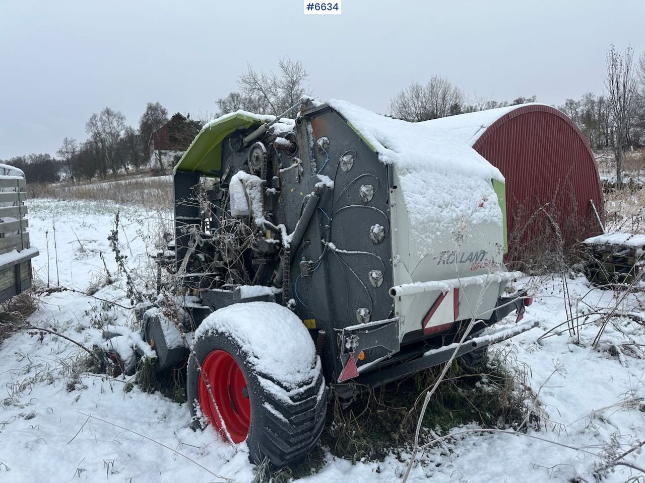 2008 Claas Rollant 354 round baler. w/Low usage. REP.OBJECT. - Maquinaria de henificación: foto 4 2008 Claas Rollant 354 round baler. w/Low usage. REP.OBJECT. - Maquinaria de henificación: foto 4