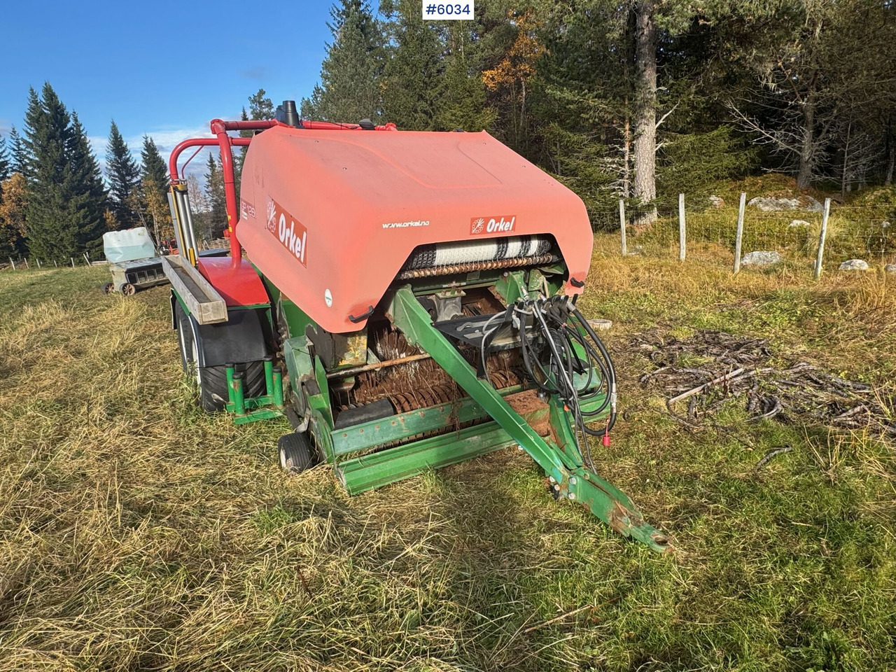 Maquinaria de henificación 2008 Orkel 1260 round baler: foto 8